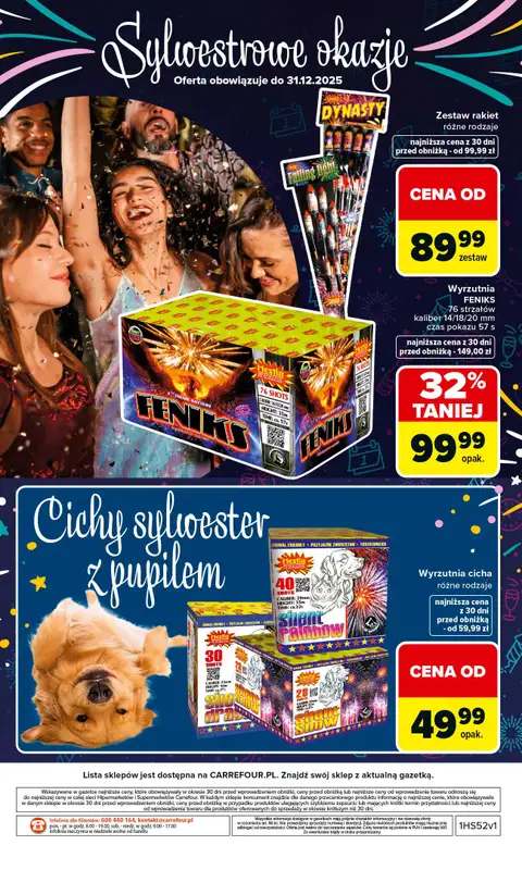 Carrefour - gazetka promocyjna Gazetka Carrefour od poniedziałku od poniedziałku 29.12 do soboty 03.01 - strona 28