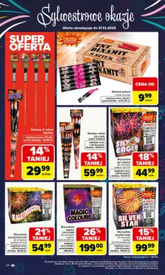 Carrefour - gazetka promocyjna Gazetka Carrefour od poniedziałku od poniedziałku 29.12 do soboty 03.01 - strona 24