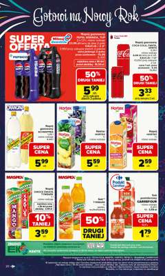 Carrefour - gazetka promocyjna Gazetka Carrefour od poniedziałku od poniedziałku 29.12 do soboty 03.01 - strona 20