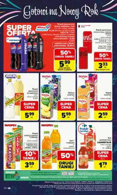 Carrefour - gazetka promocyjna Gazetka Carrefour od poniedziałku od poniedziałku 29.12 do soboty 03.01 - strona 20