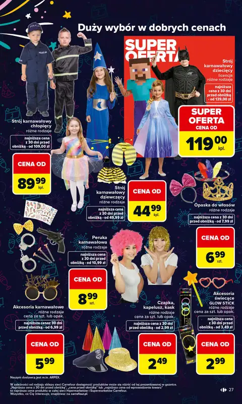 Carrefour - gazetka promocyjna Gazetka Carrefour od poniedziałku od poniedziałku 29.12 do soboty 03.01 - strona 27
