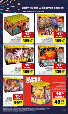 Carrefour Market - gazetka promocyjna Gazetka Carrefour Market od poniedziałku od poniedziałku 29.12 do soboty 03.01 - strona 25