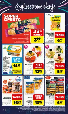 Carrefour Market - gazetka promocyjna Gazetka Carrefour Market od poniedziałku od poniedziałku 29.12 do soboty 03.01 - strona 14