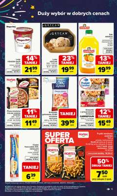 Carrefour Market - gazetka promocyjna Gazetka Carrefour Market od poniedziałku od poniedziałku 29.12 do soboty 03.01 - strona 15
