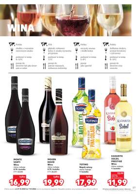 Kaufland - gazetka promocyjna Barek Kauflandu od soboty 27.12 do środy 07.01 - strona 27