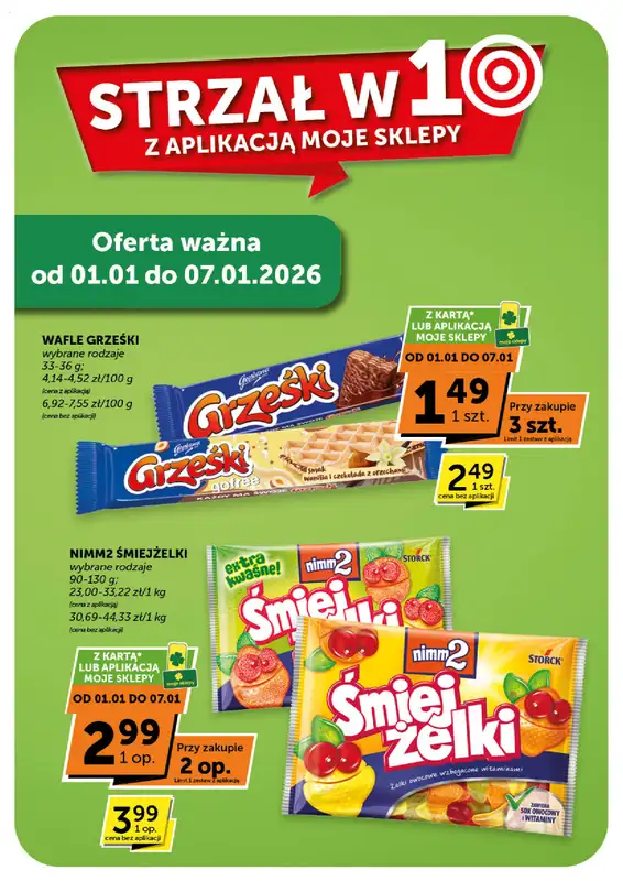 Groszek - gazetka promocyjna Gazetka Supermarket  do wtorku 06.01 - strona 22