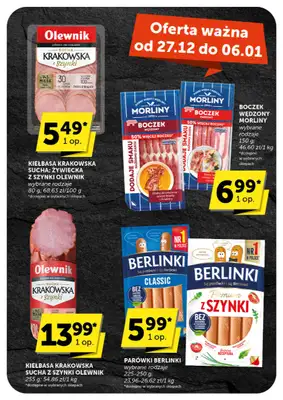 Groszek - gazetka promocyjna Gazetka Supermarket  do wtorku 06.01 - strona 28