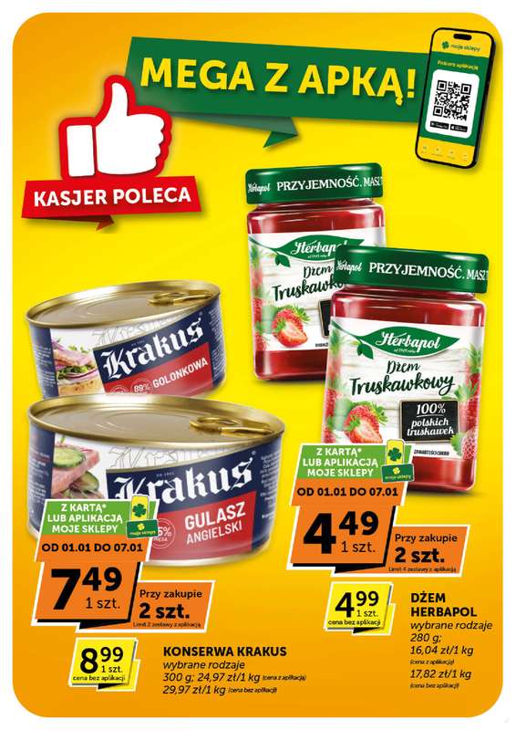Groszek - gazetka promocyjna Gazetka Supermarket  do wtorku 06.01 - strona 16