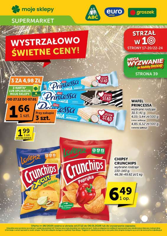 Euro Sklep - gazetka promocyjna Gazetka Supermarket  do wtorku 06.01