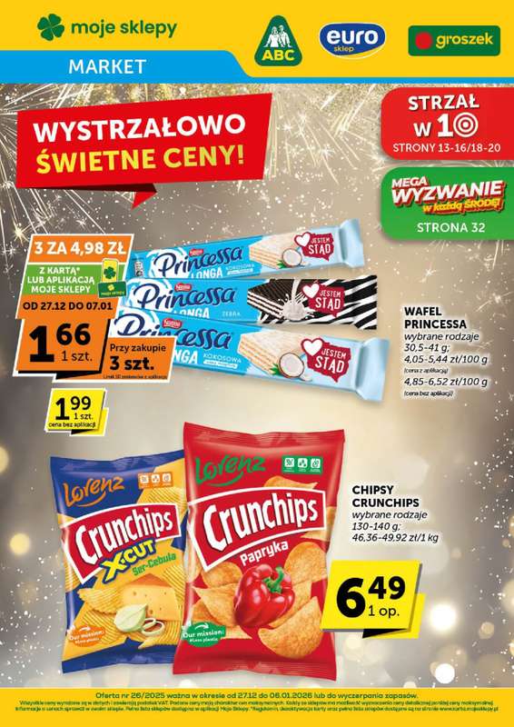 Euro Sklep - gazetka promocyjna Gazetka Market  do wtorku 06.01