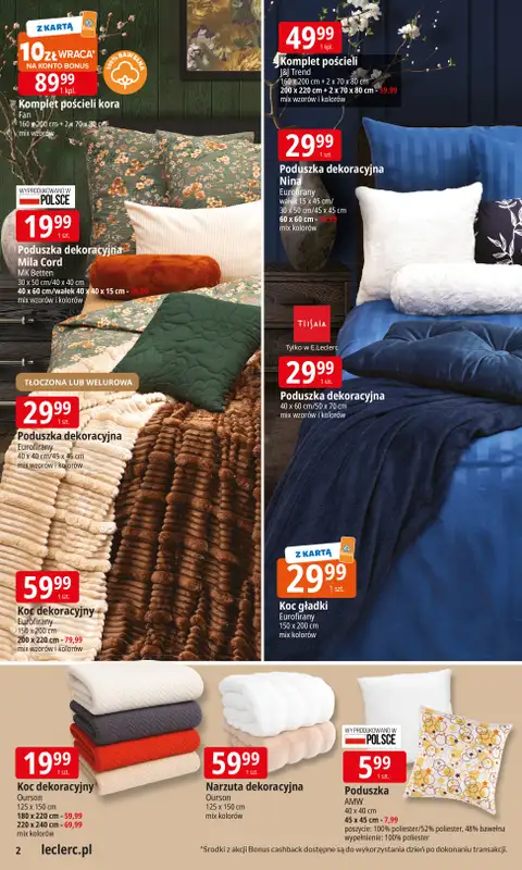 Leclerc - gazetka promocyjna Oferta E.Leclerc I Wybór w dobrej cenie   - strona 2