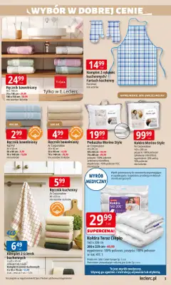 Leclerc - gazetka promocyjna Oferta E.Leclerc I Wybór w dobrej cenie od poniedziałku 29.12 do soboty 10.01 - strona 5