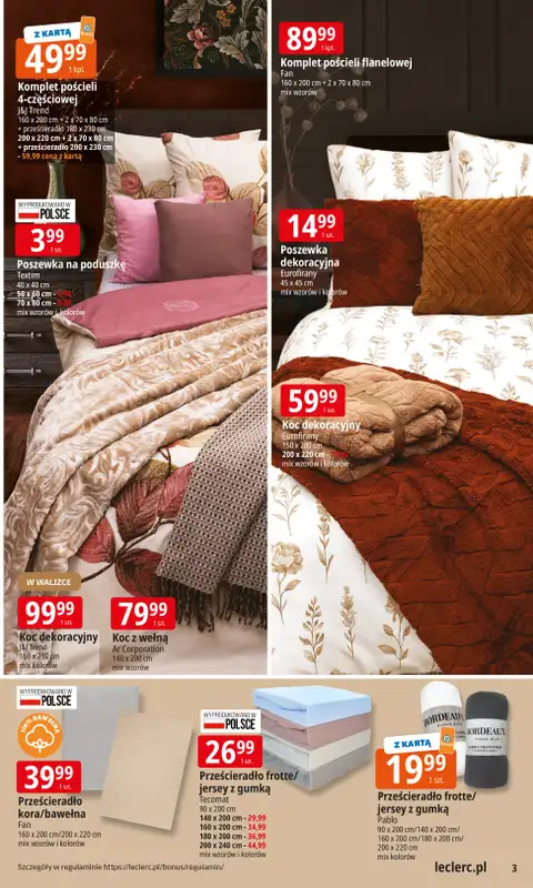 Leclerc - gazetka promocyjna Oferta E.Leclerc I Wybór w dobrej cenie   - strona 3