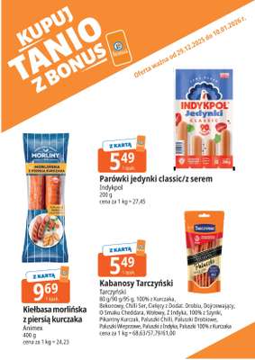 Leclerc - gazetka promocyjna Oferta E.Leclerc I Kupuj tanio z bonus od poniedziałku 29.12 do soboty 10.01 - strona 7