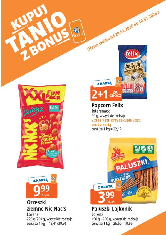 Leclerc - gazetka promocyjna Oferta E.Leclerc I Kupuj tanio z bonus od poniedziałku 29.12 do soboty 10.01 - strona 9