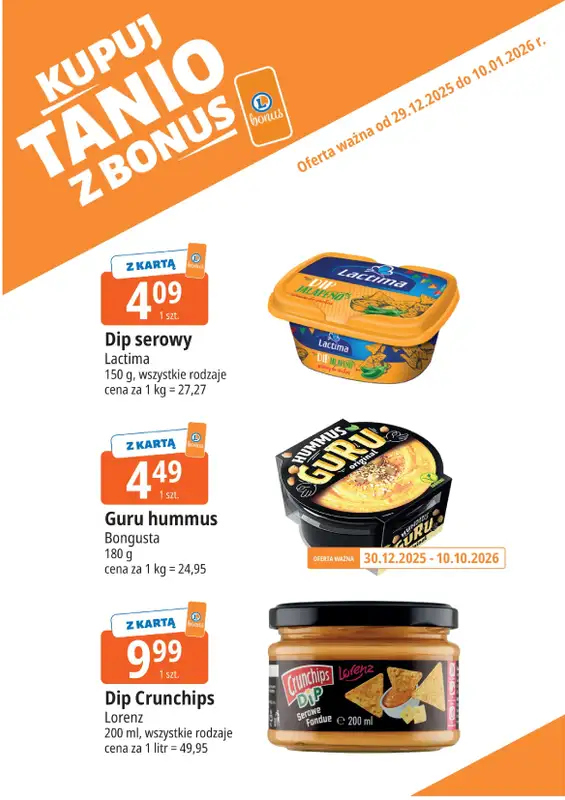 Leclerc - gazetka promocyjna Oferta E.Leclerc I Kupuj tanio z bonus od poniedziałku 29.12 do soboty 10.01 - strona 8