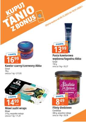 Leclerc - gazetka promocyjna Oferta E.Leclerc I Kupuj tanio z bonus od poniedziałku 29.12 do soboty 10.01 - strona 4