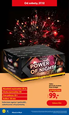 Lidl - gazetka promocyjna Oferta ważna tylko 27.12 od soboty 27.12 do soboty 27.12 - strona 14