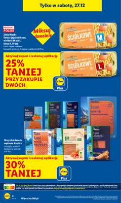 Lidl - gazetka promocyjna Oferta ważna tylko 27.12 od soboty 27.12 do soboty 27.12 - strona 4