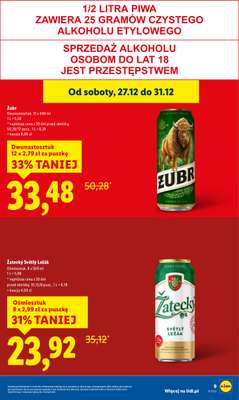 Lidl - gazetka promocyjna Oferta ważna tylko 27.12 od soboty 27.12 do soboty 27.12 - strona 9