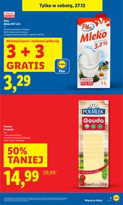 Lidl - gazetka promocyjna Oferta ważna tylko 27.12 od soboty 27.12 do soboty 27.12 - strona 3