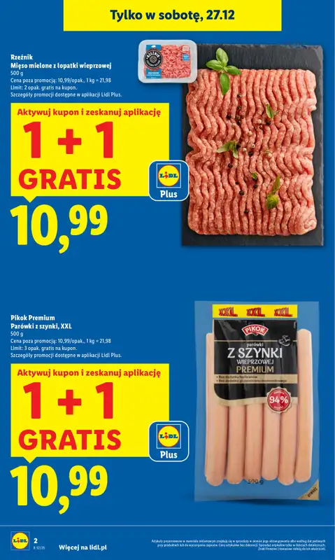 Lidl - gazetka promocyjna Oferta ważna tylko 27.12   - strona 2
