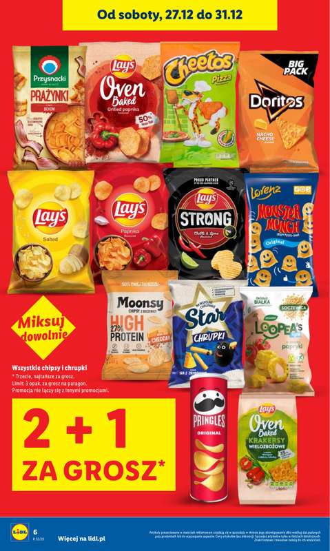 Lidl - gazetka promocyjna Oferta ważna tylko 27.12 od soboty 27.12 do soboty 27.12 - strona 6
