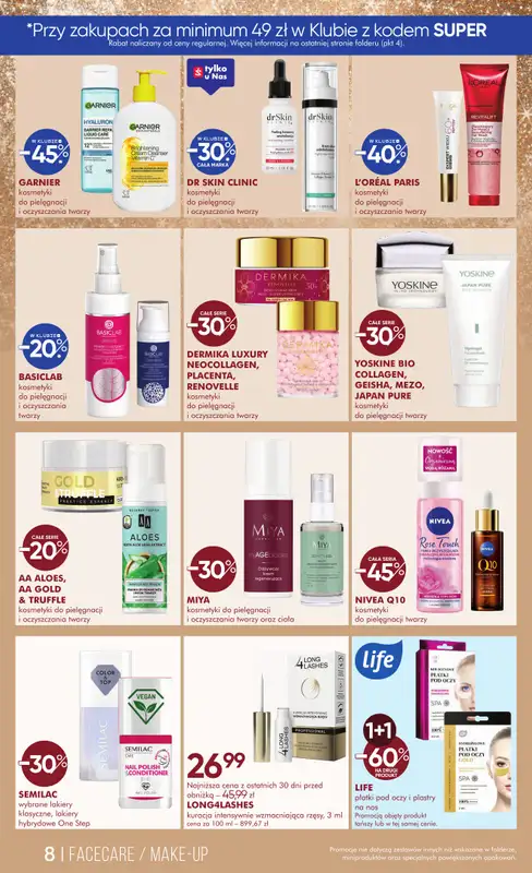 Super-Pharm - gazetka promocyjna Recepta na piękno od soboty 27.12 do niedzieli 11.01 - strona 8