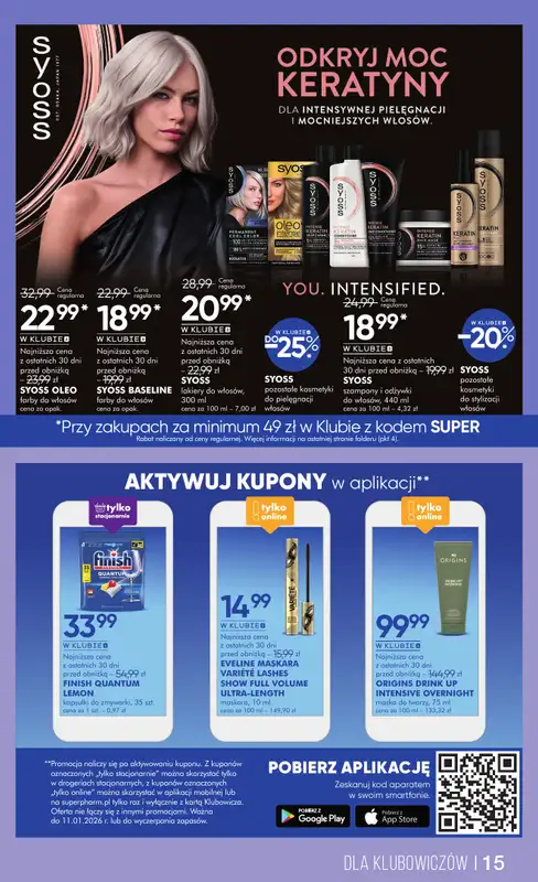 Super-Pharm - gazetka promocyjna Recepta na piękno od soboty 27.12 do niedzieli 11.01 - strona 15