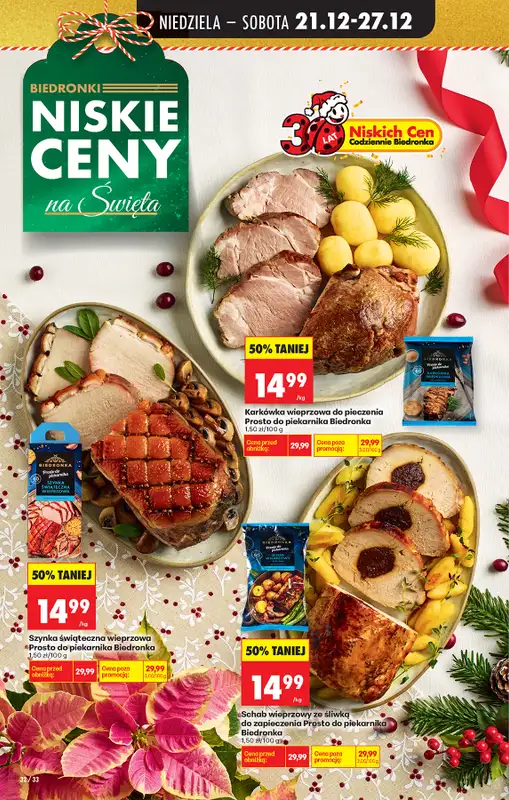 Biedronka - gazetka promocyjna Od niedzieli od niedzieli 21.12 do soboty 27.12 - strona 34