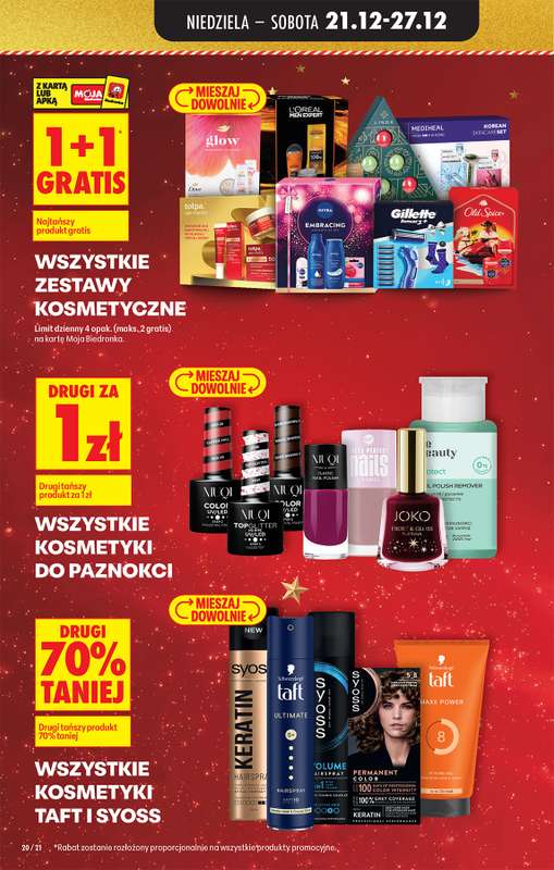 Biedronka - gazetka promocyjna Od niedzieli od niedzieli 21.12 do soboty 27.12 - strona 22