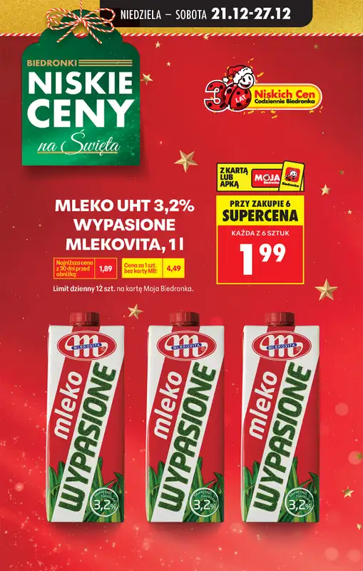 Biedronka - gazetka promocyjna Od niedzieli, Z ladą tradycyjną od niedzieli 21.12 do soboty 27.12 - strona 13