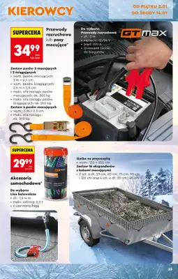 Biedronka - gazetka promocyjna Okazje tygodnia od 29.12 od poniedziałku 29.12 do środy 14.01 - strona 37