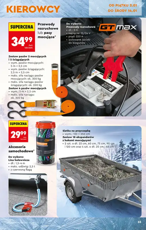 Biedronka - gazetka promocyjna Okazje tygodnia od 29.12 od poniedziałku 29.12 do środy 14.01 - strona 37