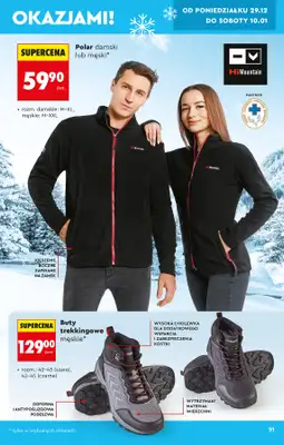 Biedronka - gazetka promocyjna Okazje tygodnia od 29.12 od poniedziałku 29.12 do środy 14.01 - strona 25