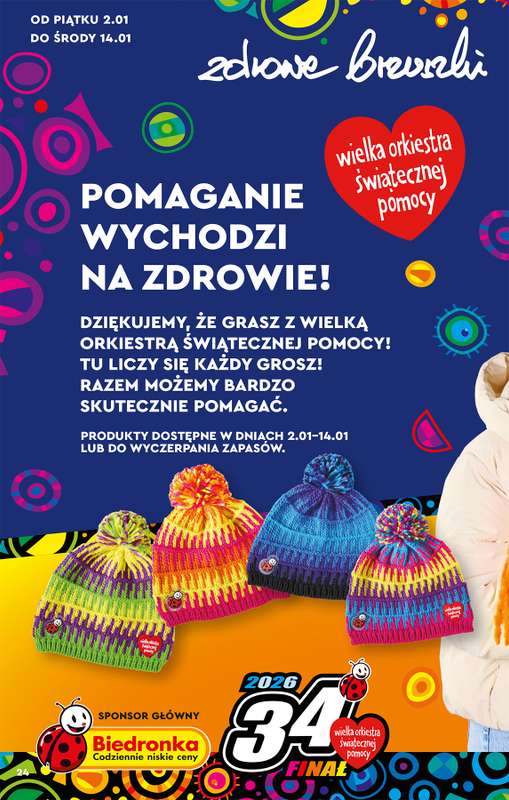 Biedronka - gazetka promocyjna Okazje tygodnia od 29.12 od poniedziałku 29.12 do środy 14.01 - strona 28