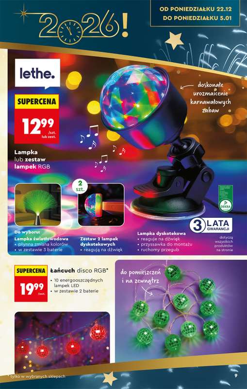 Biedronka - gazetka promocyjna Okazje tygodnia od 29.12 od poniedziałku 29.12 do środy 14.01 - strona 13