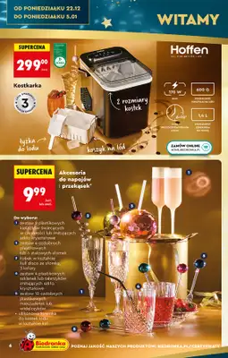 Biedronka - gazetka promocyjna Okazje tygodnia od 29.12 od poniedziałku 29.12 do środy 14.01 - strona 10