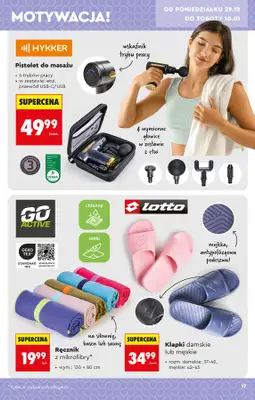 Biedronka - gazetka promocyjna Okazje tygodnia od 29.12 od poniedziałku 29.12 do środy 14.01 - strona 21