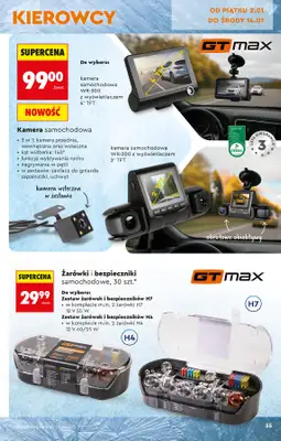 Biedronka - gazetka promocyjna Okazje tygodnia od 29.12 od poniedziałku 29.12 do środy 14.01 - strona 39