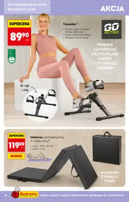 Biedronka - gazetka promocyjna Okazje tygodnia od 29.12 od poniedziałku 29.12 do środy 14.01 - strona 18