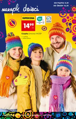 Biedronka - gazetka promocyjna Okazje tygodnia od 29.12 od poniedziałku 29.12 do środy 14.01 - strona 29