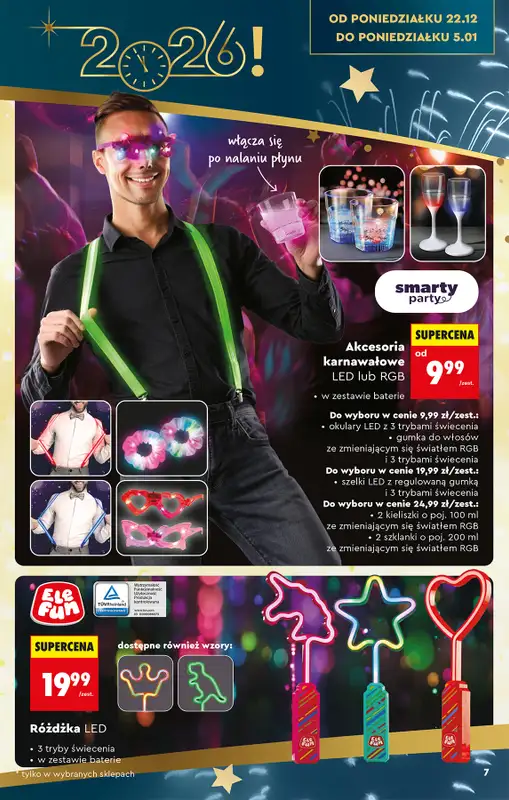 Biedronka - gazetka promocyjna Okazje tygodnia od 29.12 od poniedziałku 29.12 do środy 14.01 - strona 11