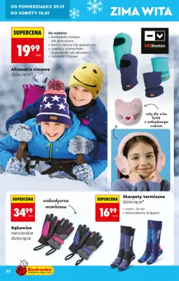 Biedronka - gazetka promocyjna Okazje tygodnia od 29.12 od poniedziałku 29.12 do środy 14.01 - strona 26