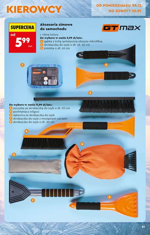 Biedronka - gazetka promocyjna Okazje tygodnia od 29.12 od poniedziałku 29.12 do środy 14.01 - strona 35