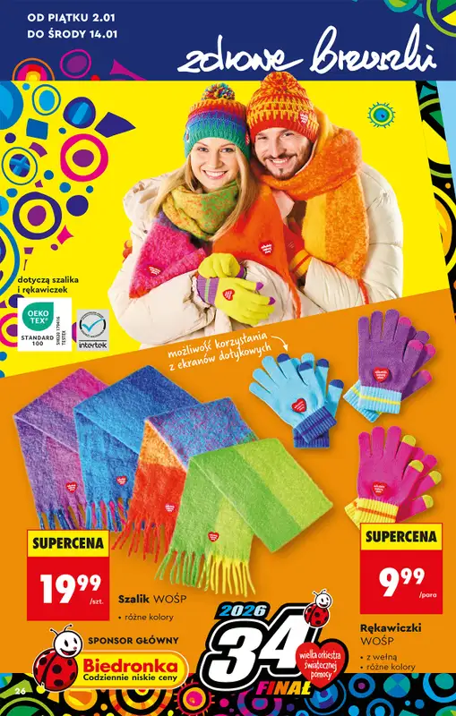 Biedronka - gazetka promocyjna Okazje tygodnia od 29.12 od poniedziałku 29.12 do środy 14.01 - strona 30