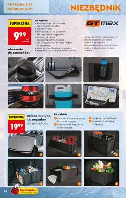 Biedronka - gazetka promocyjna Okazje tygodnia od 29.12 od poniedziałku 29.12 do środy 14.01 - strona 36