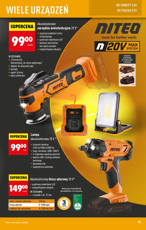 Biedronka - gazetka promocyjna Okazje tygodnia od 29.12 od poniedziałku 29.12 do środy 14.01 - strona 55