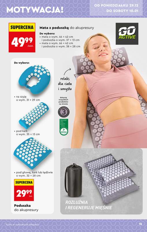 Biedronka - gazetka promocyjna Okazje tygodnia od 29.12 od poniedziałku 29.12 do środy 14.01 - strona 19