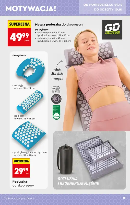 Biedronka - gazetka promocyjna Okazje tygodnia od 29.12 od poniedziałku 29.12 do środy 14.01 - strona 19